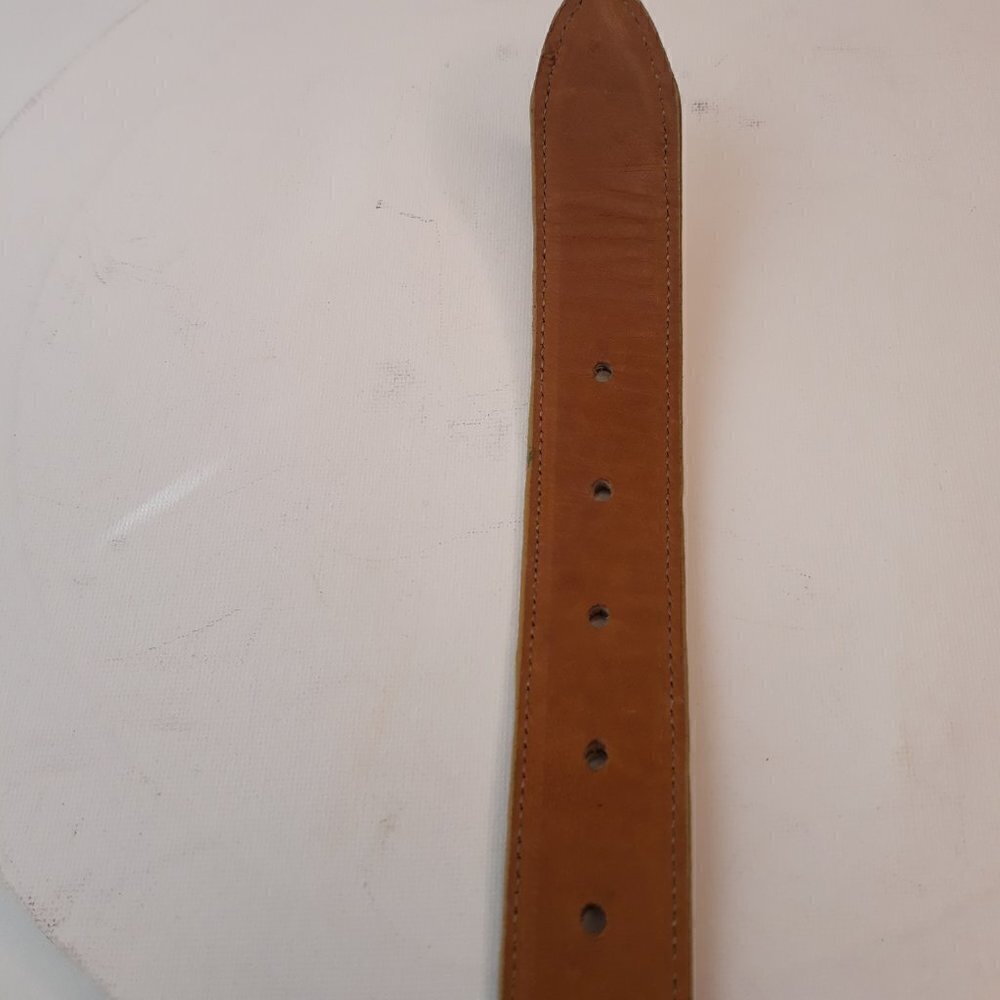 Joan & David Calfskin Leather Belt Sz S - Picture 10 of 10